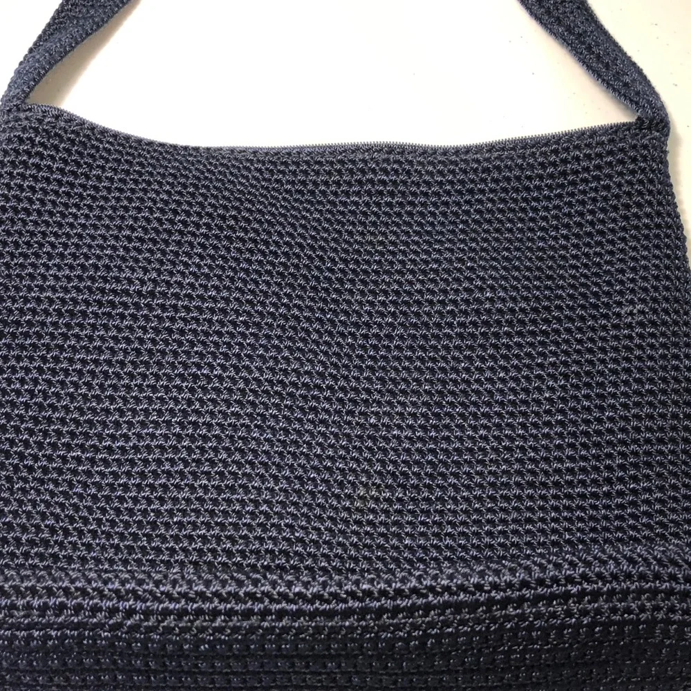 The Sak Dark Navy Hand-crocheted Hobo PETA Approved & Vegan Certified